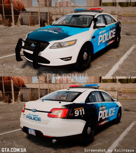 Ford Taurus 2010 Police Interceptor Detroit
